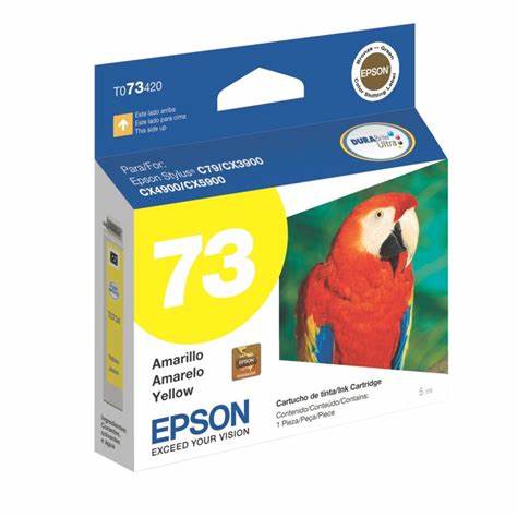 Tinta Epson 73N Tinta Reffil Yellow