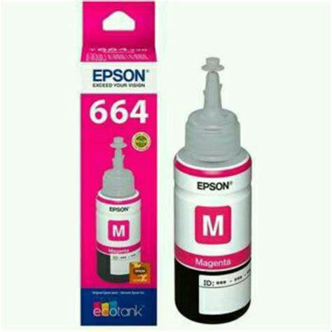 Tinta Printer Epson T664 Magenta