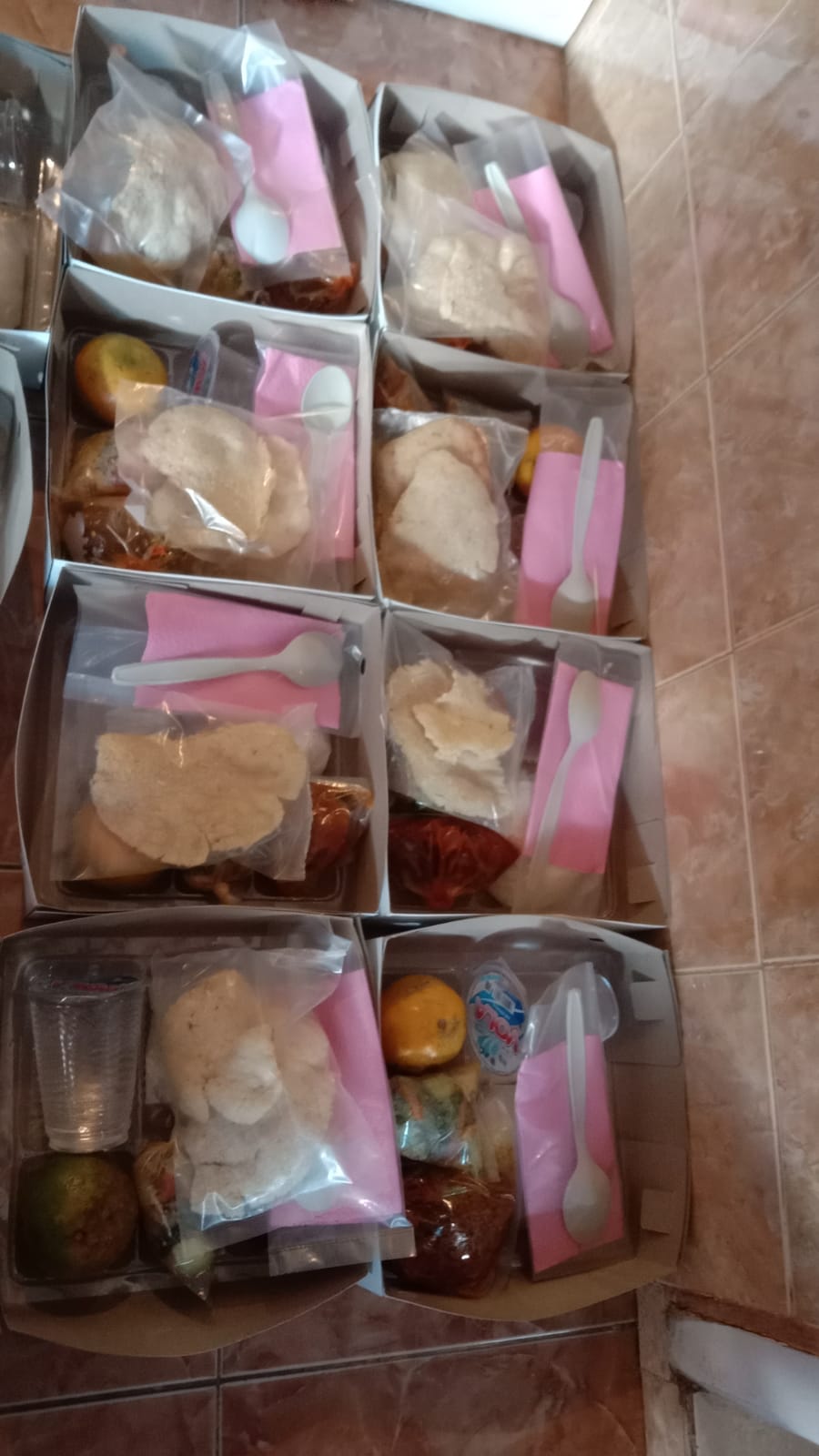 Nasi box Menong catering