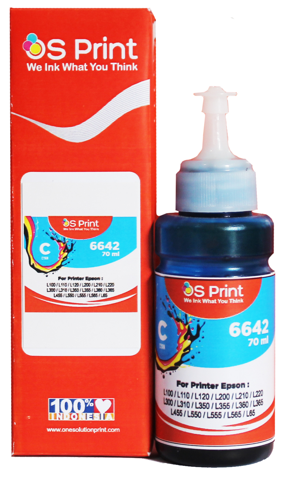 TINTA EPSON 644 CYAN