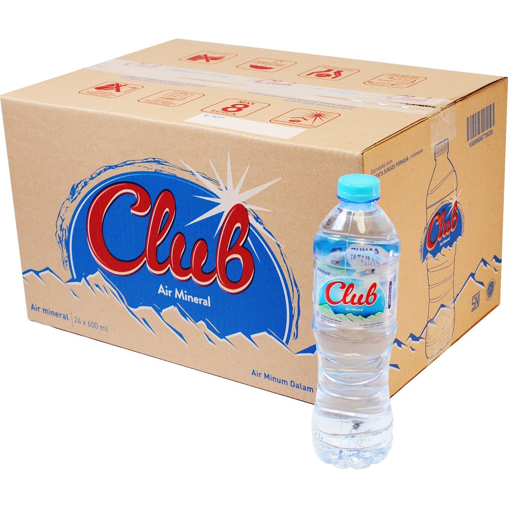 Air mineral Club botol 600ml