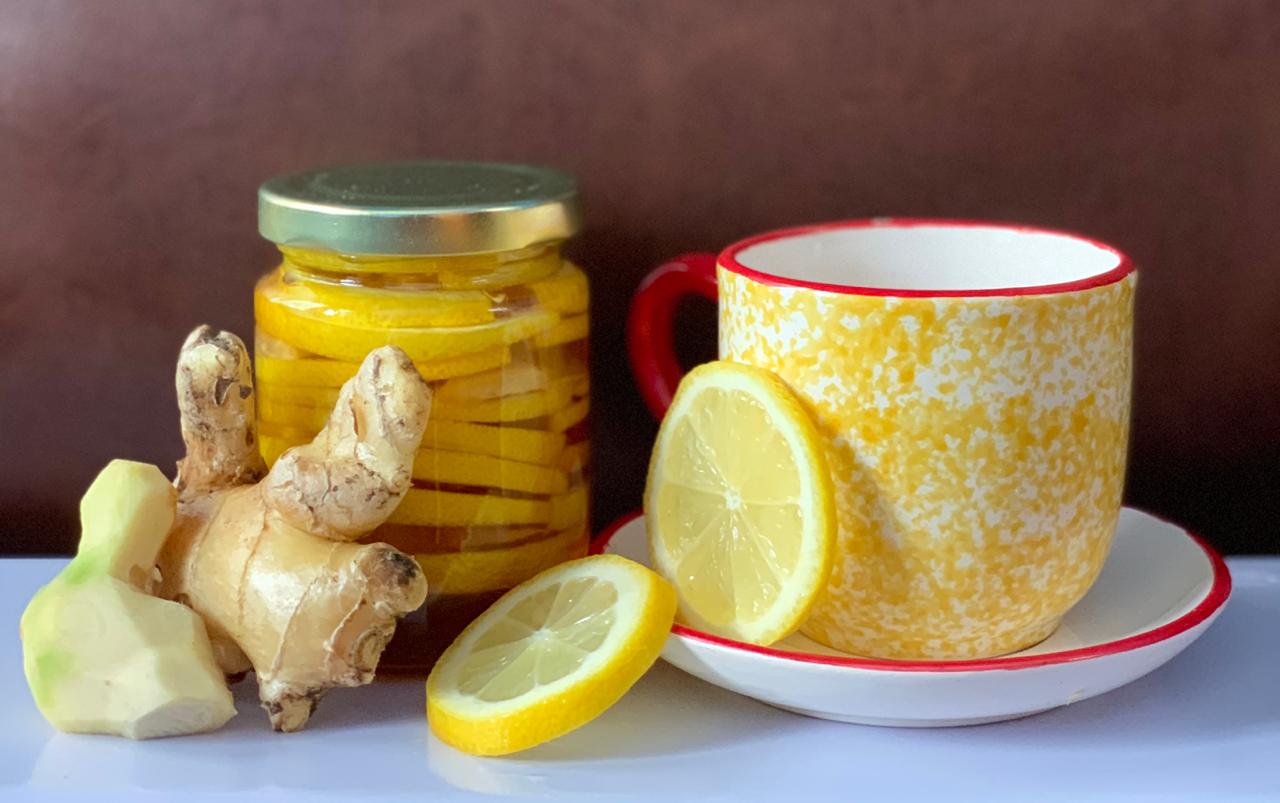 Honey Lemon Ginger Jar