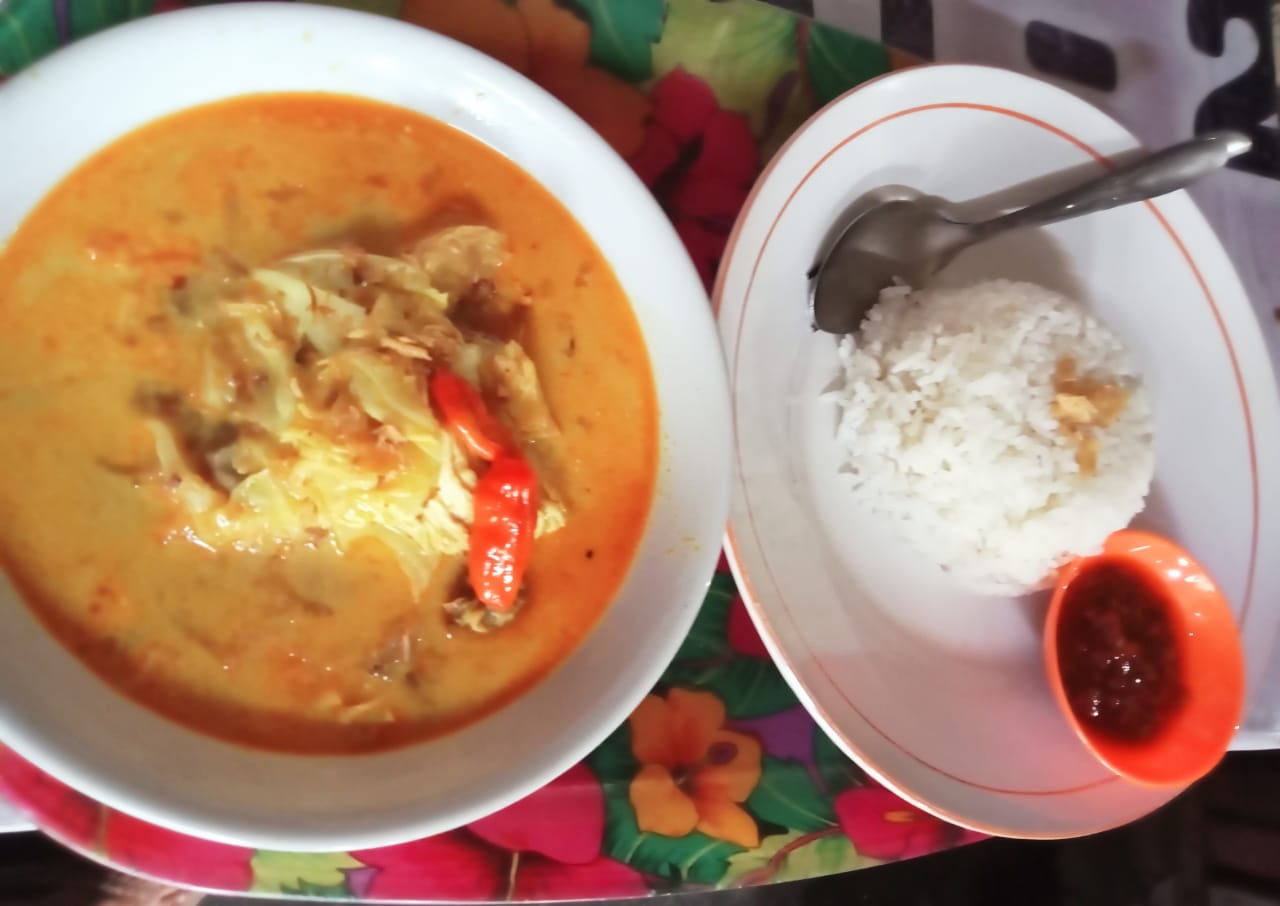 Tongseng Ayam + nasi