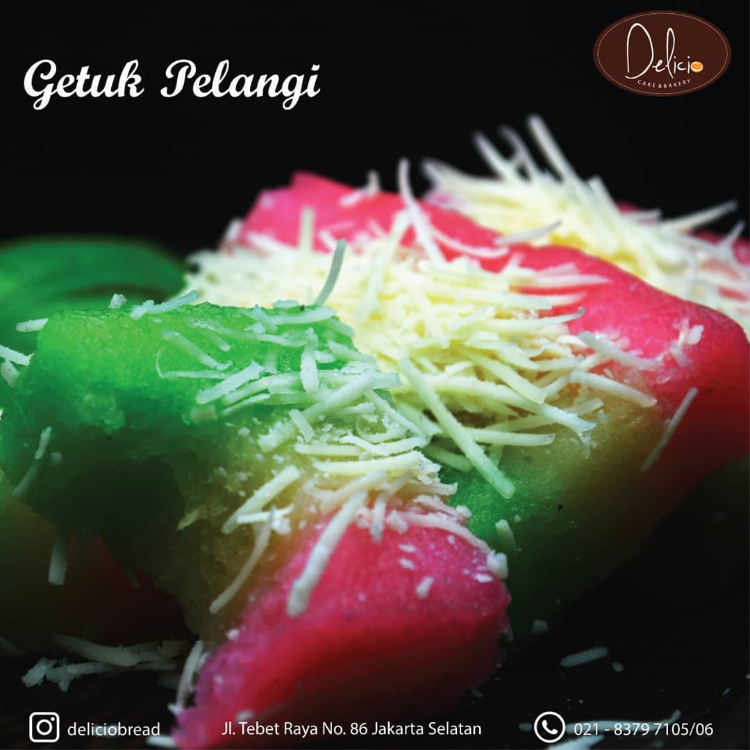 Getuk pelangi Delicio