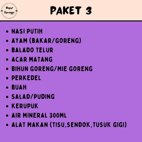 PAKET 3 (TIGA)