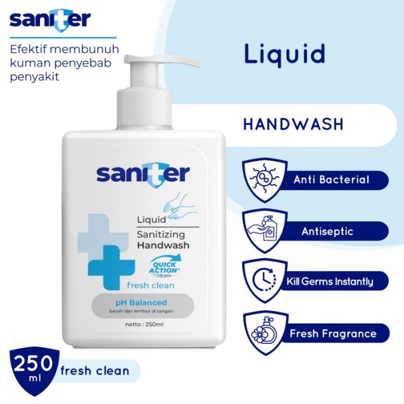 Sabun cuci tangan Saniter 250ml