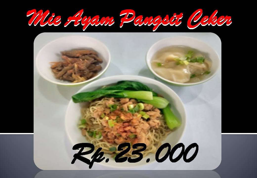 Mie Ayam Pangsit Ceker