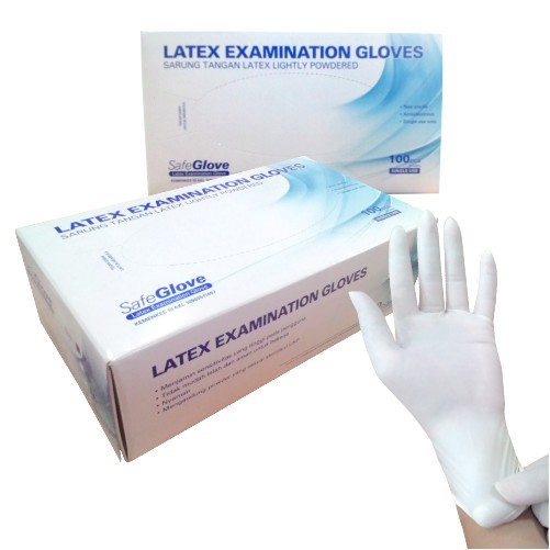 Sarung tangan latex Safe Gloves