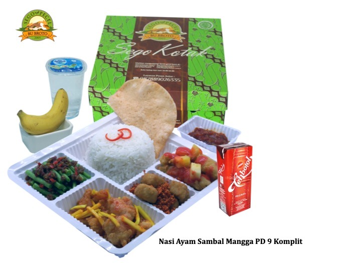 Nasi Ayam Sambal Mangga PD 9 Bu Broto