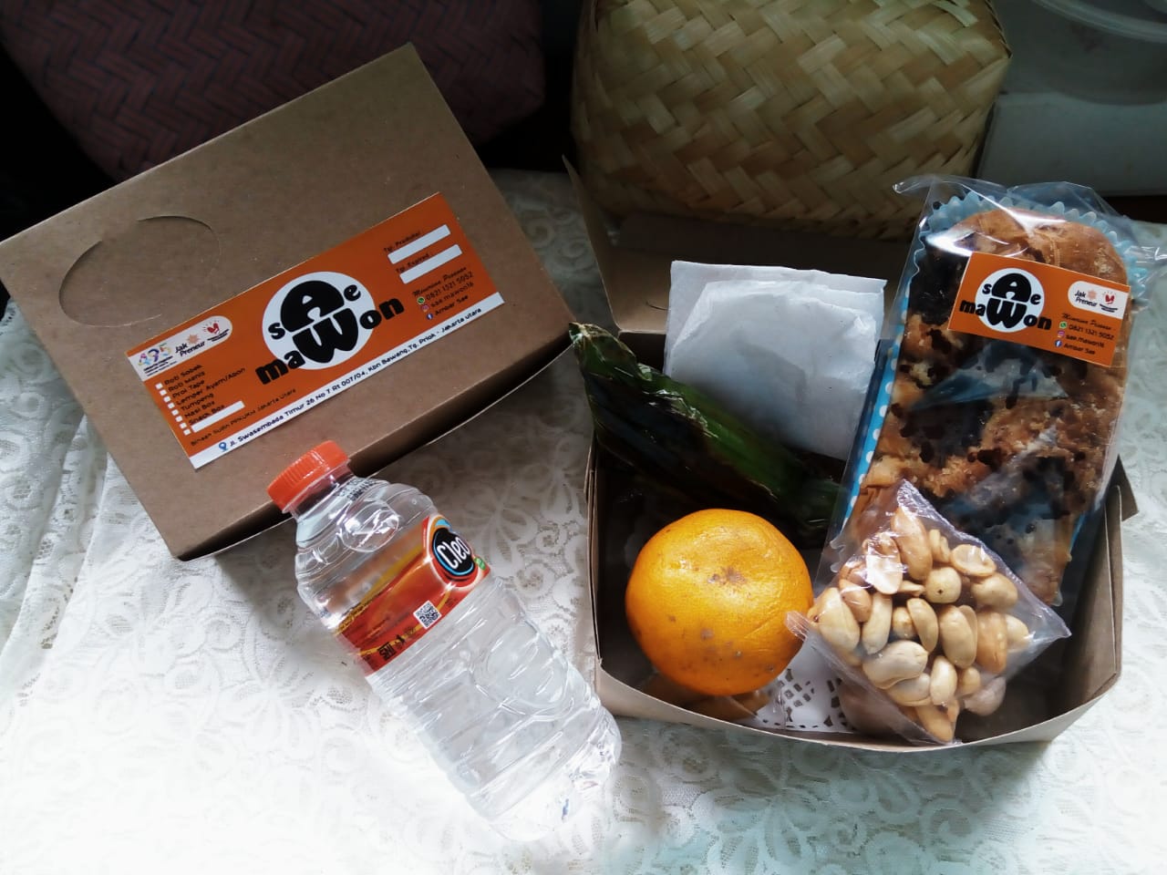 Paket Telu  Snack Box sAe maWon