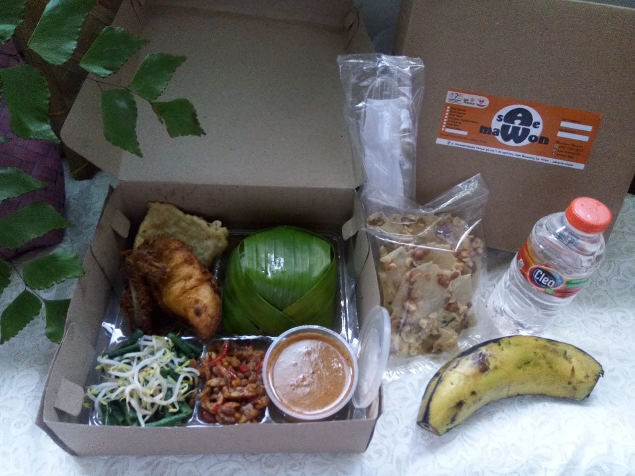 Paket Siji Nasi Box sAe maWon