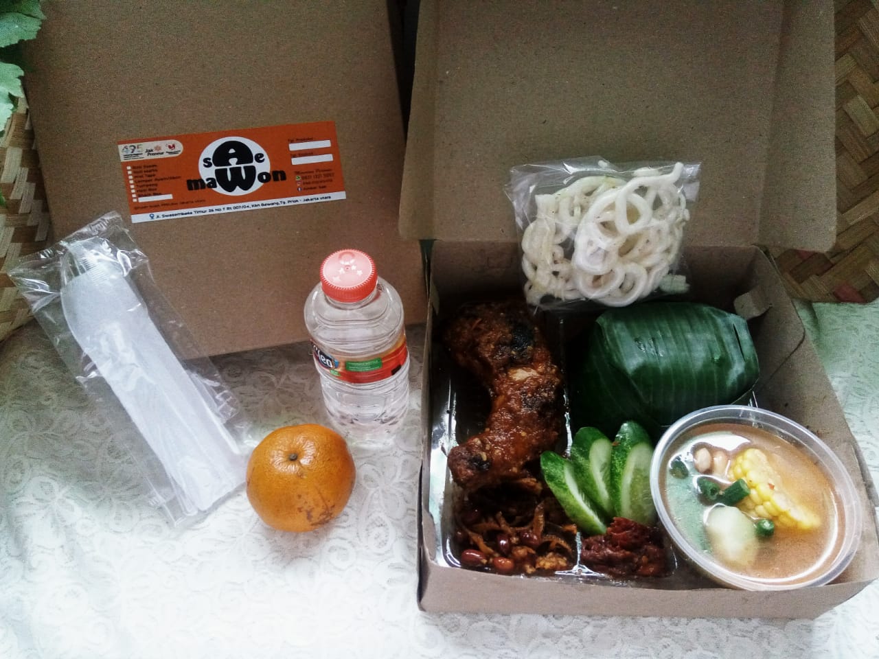 Paket Telu Nasi Box sAe maWon