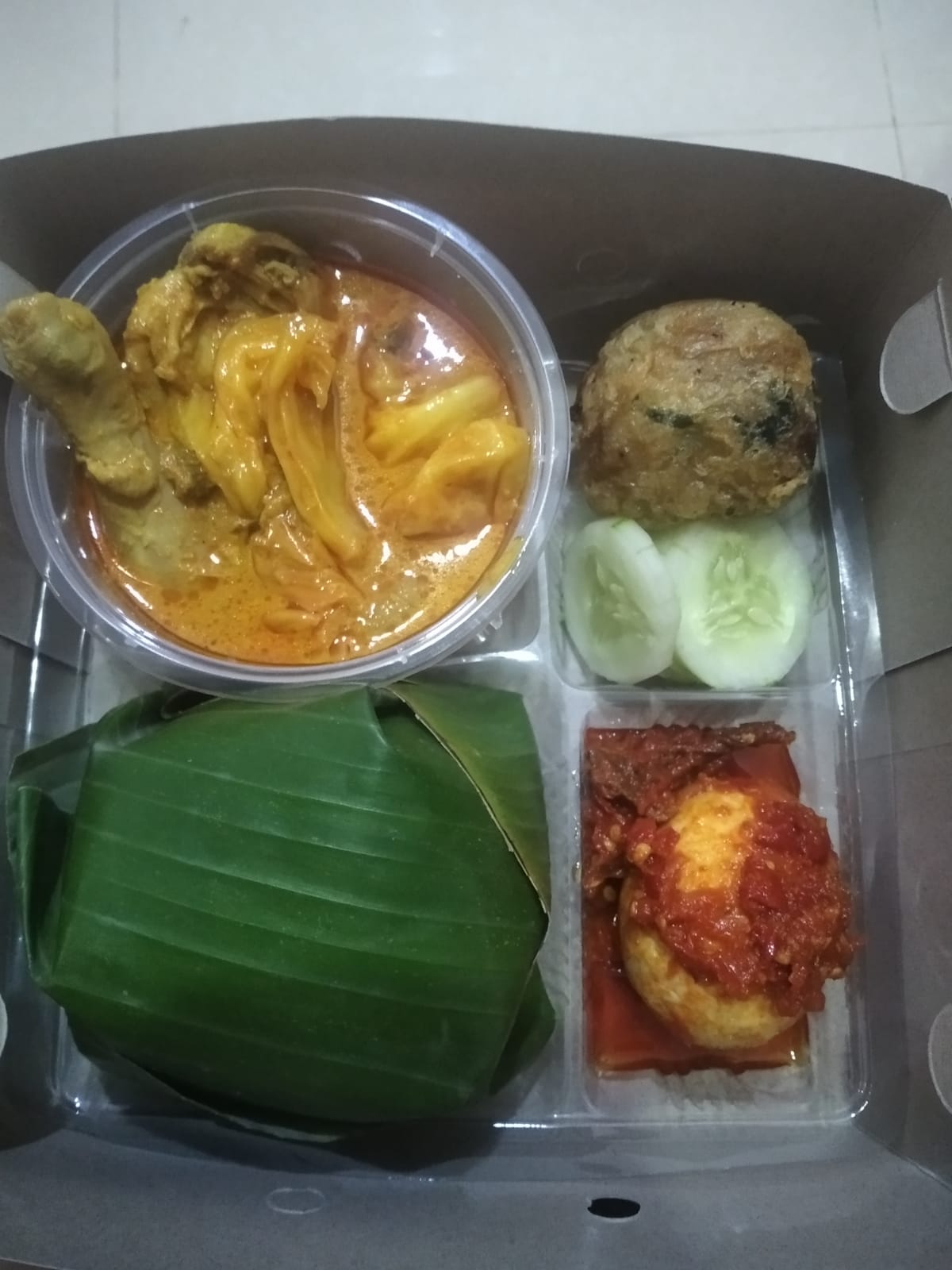 Nasi Box Paket A Afnes Food