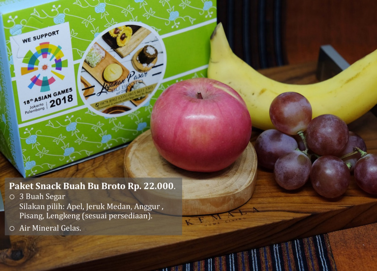 Paket Snack Buah Bu Broto