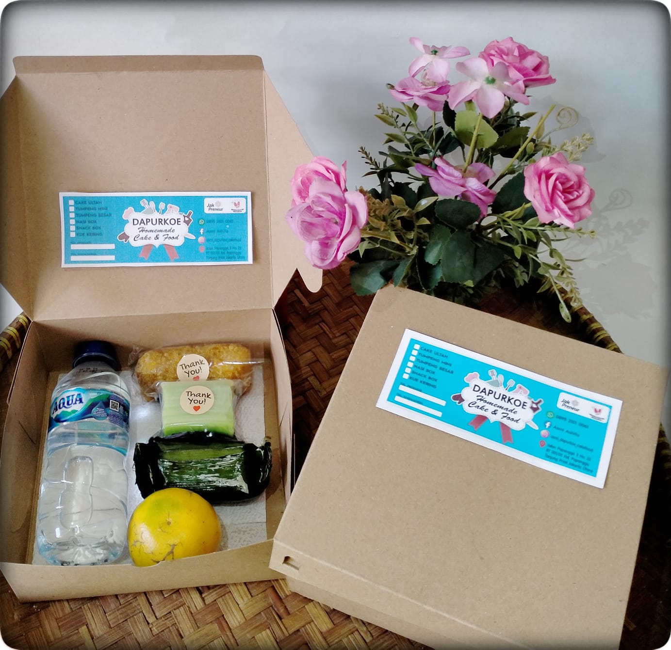 Paket 2 Snack Box Dapurkoe