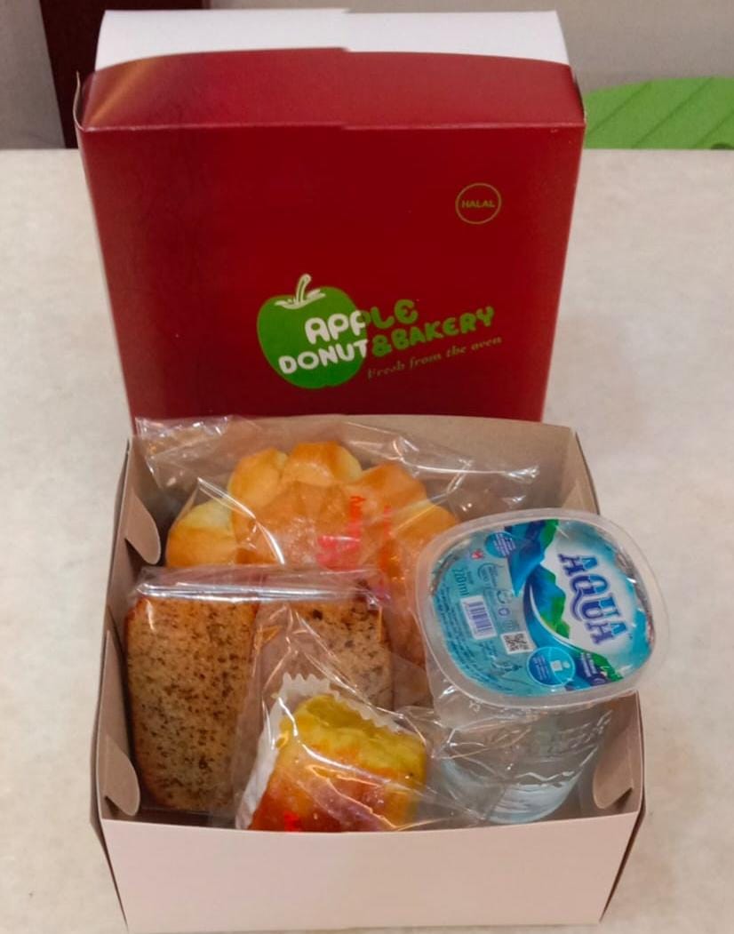 Paket 2 Apple Donut &amp; Bakery