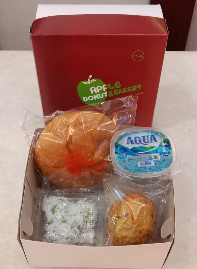 Paket 3 Apple Donut &amp; Bakery