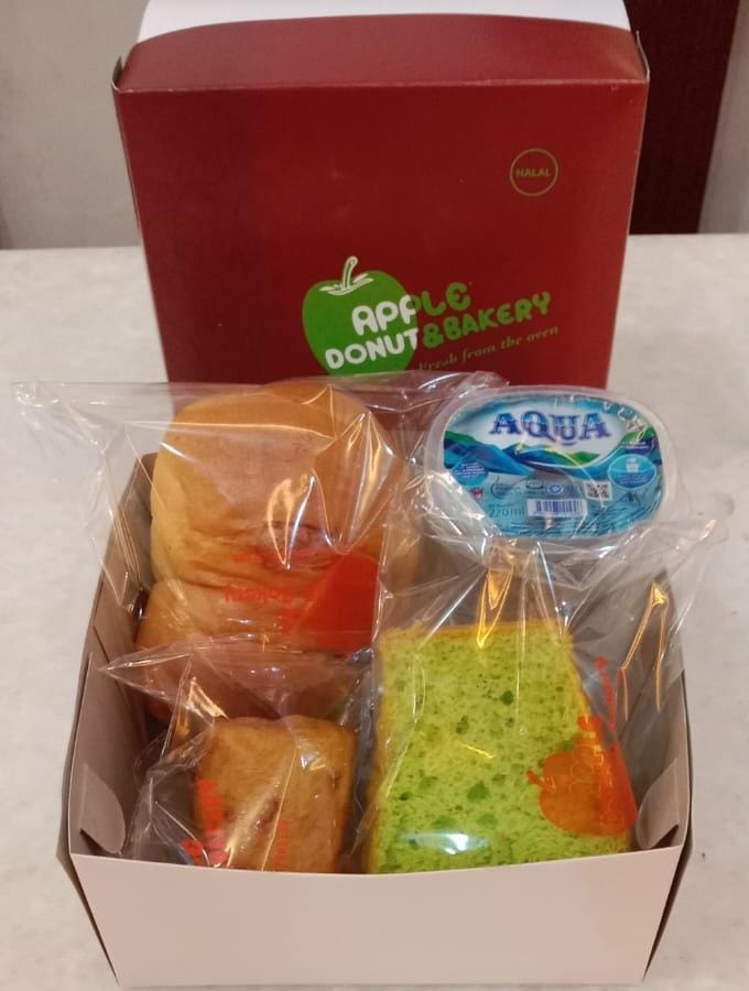 Paket 4 Apple Donut &amp; Bakery