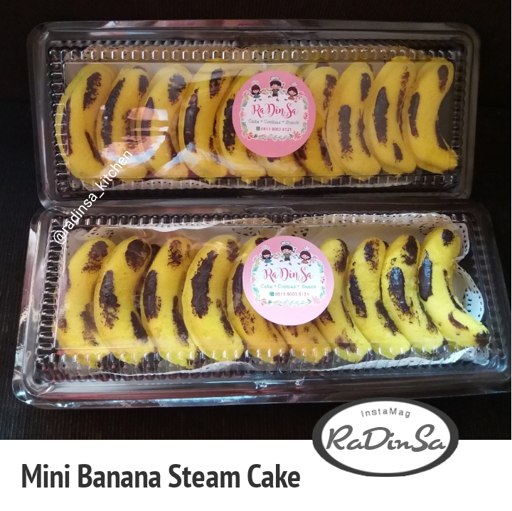 MINI BANANA STEAM CAKE