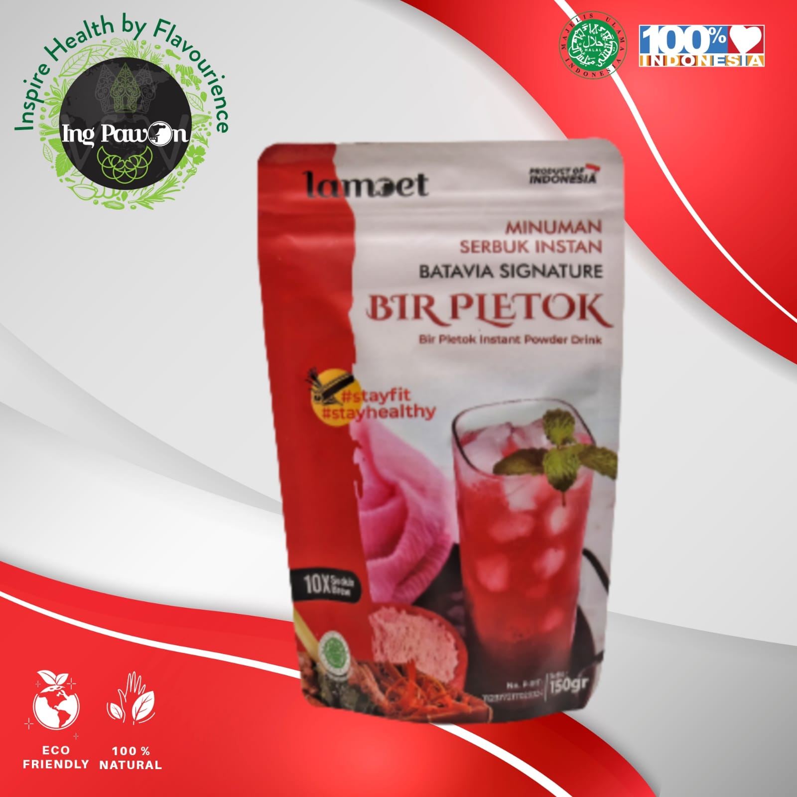 Minuman Serbuk Instan Bir Pletok