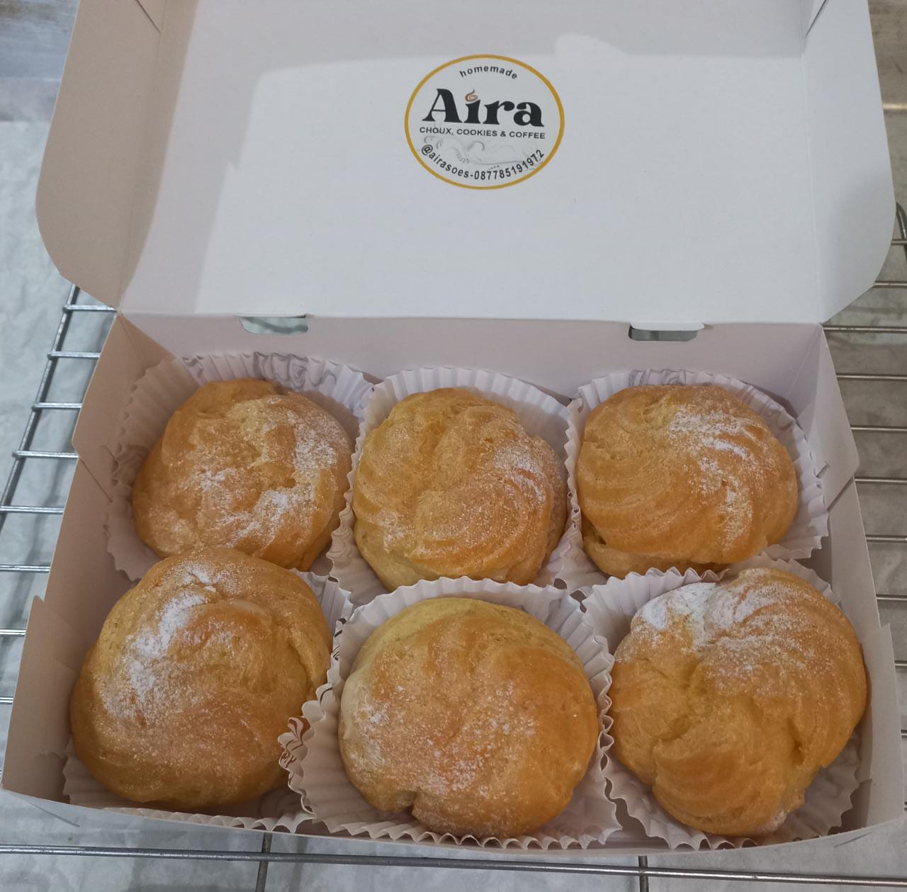 KUE SOES VANILLA ISI 6 BY AIRA