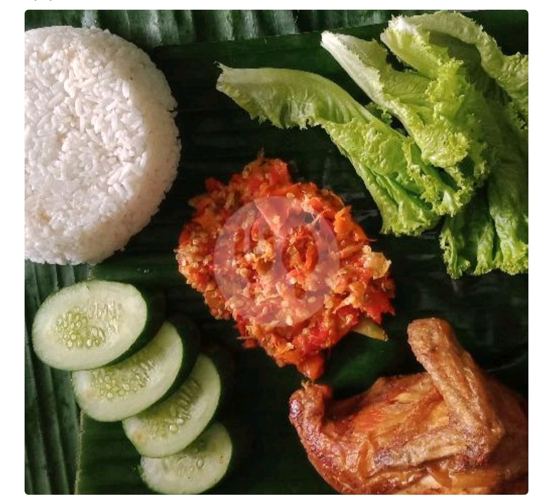 Paket ayam penyet