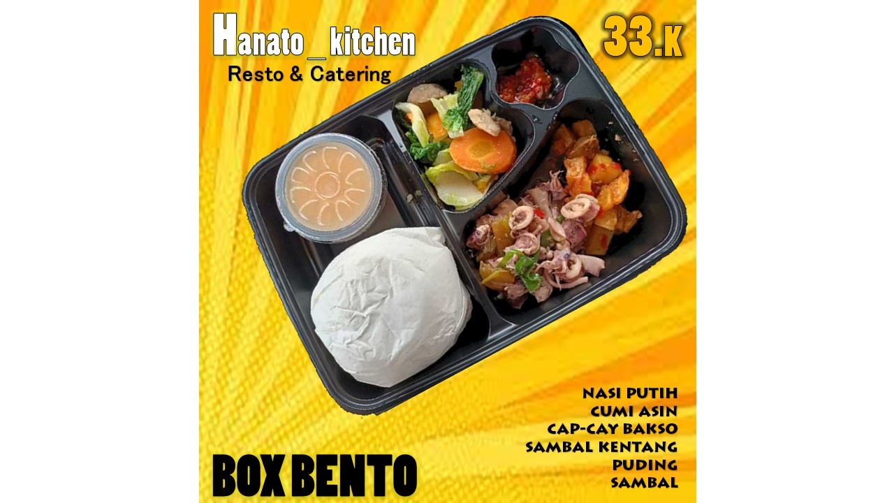 Paket Bento Hanato 1