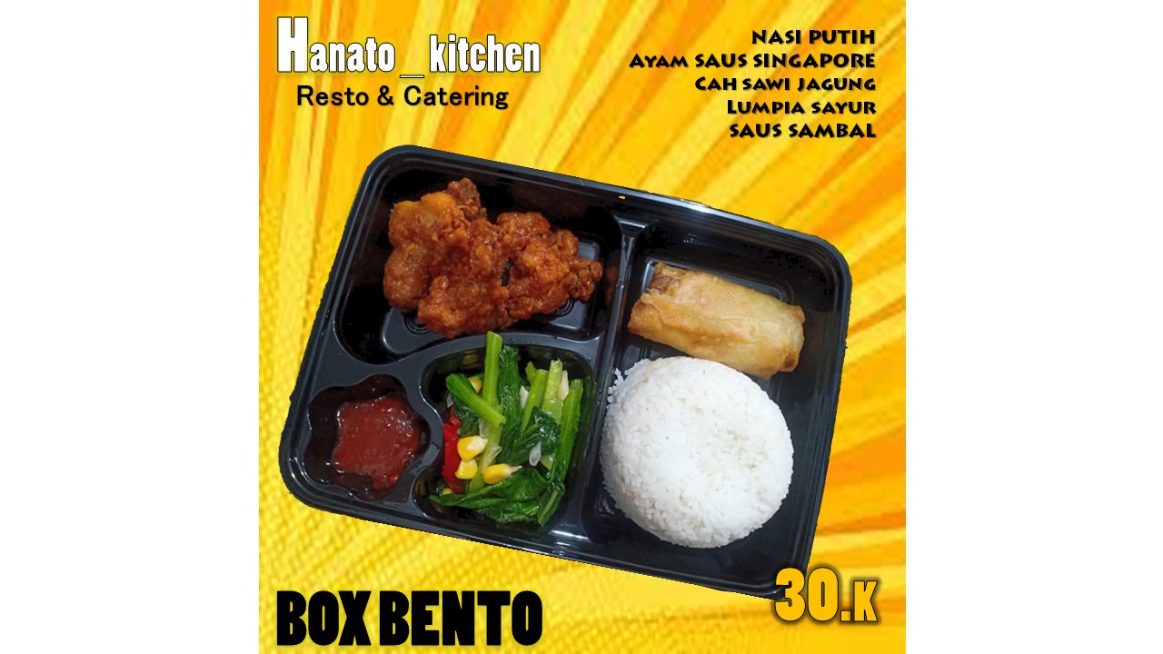 Paket Hanato Bento 2