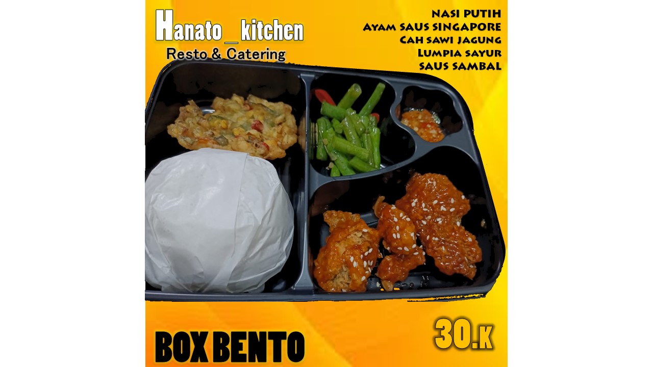 Paket Hanato Bento 3