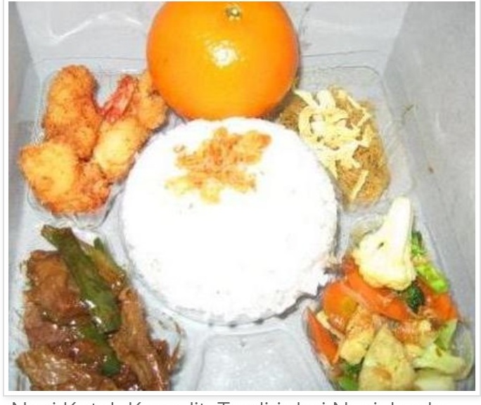 paket nasi lengkap Raihan berkah