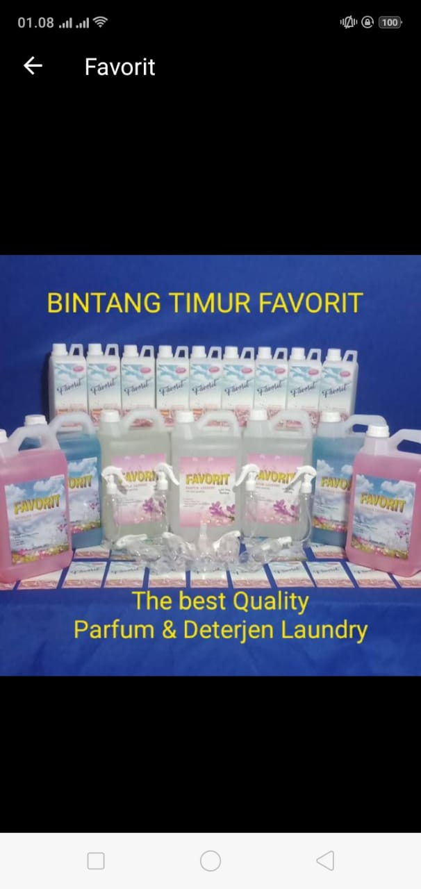 Parfum &amp; Deterjen Laundry