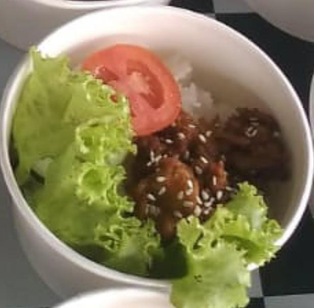 Rice Bowl Ayam Teriyaki
1