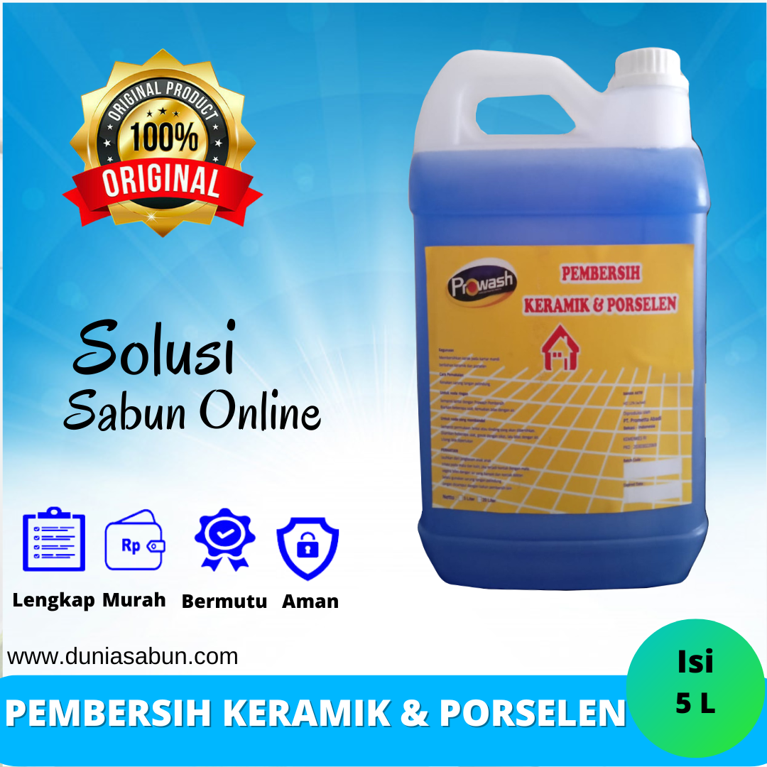 Pembersih Keramik &amp; Porselen 5 Liter