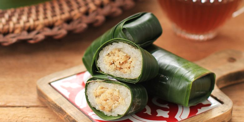 Lemper ayam Bakar