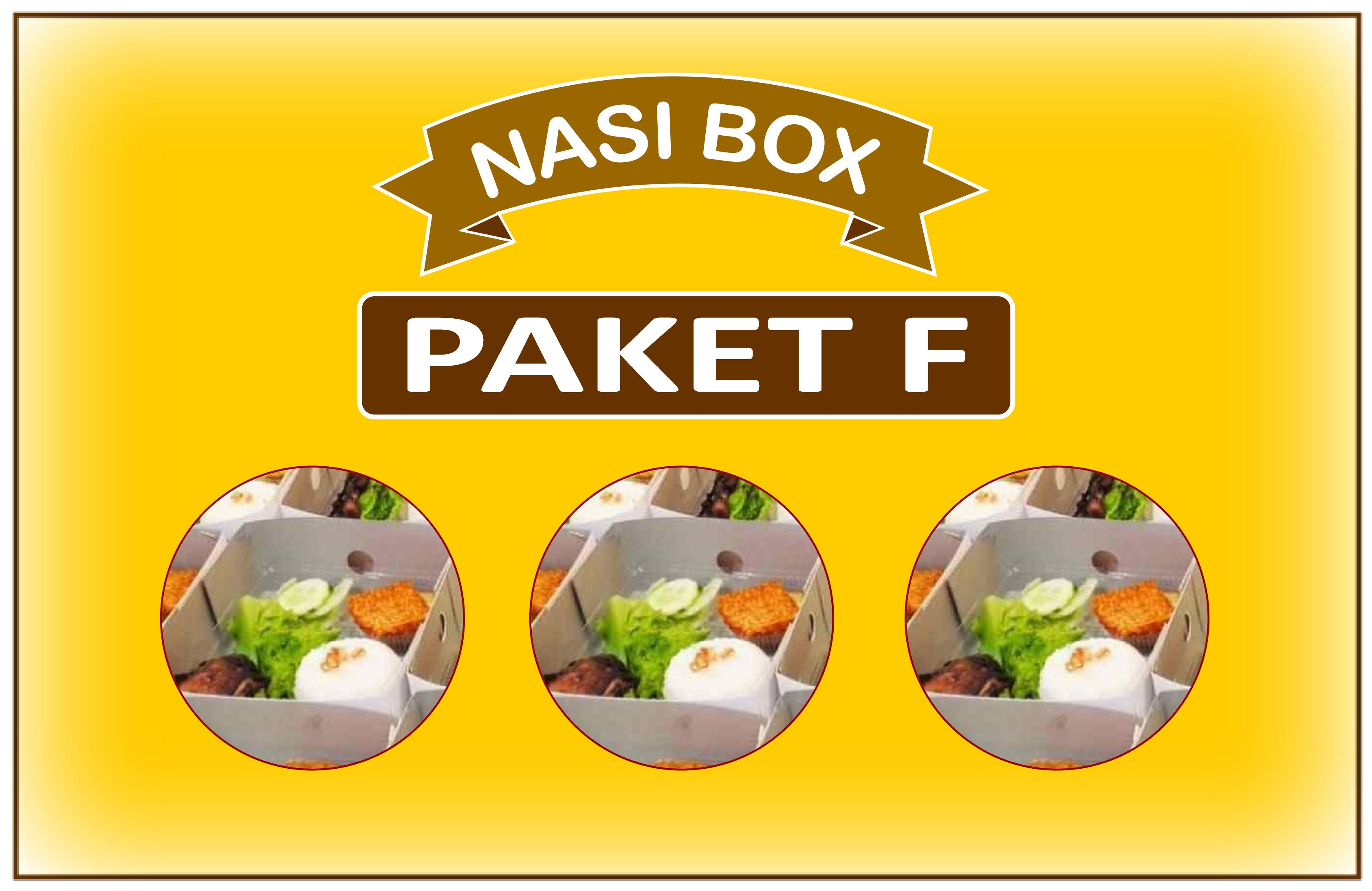 NASI BOX PAKET F