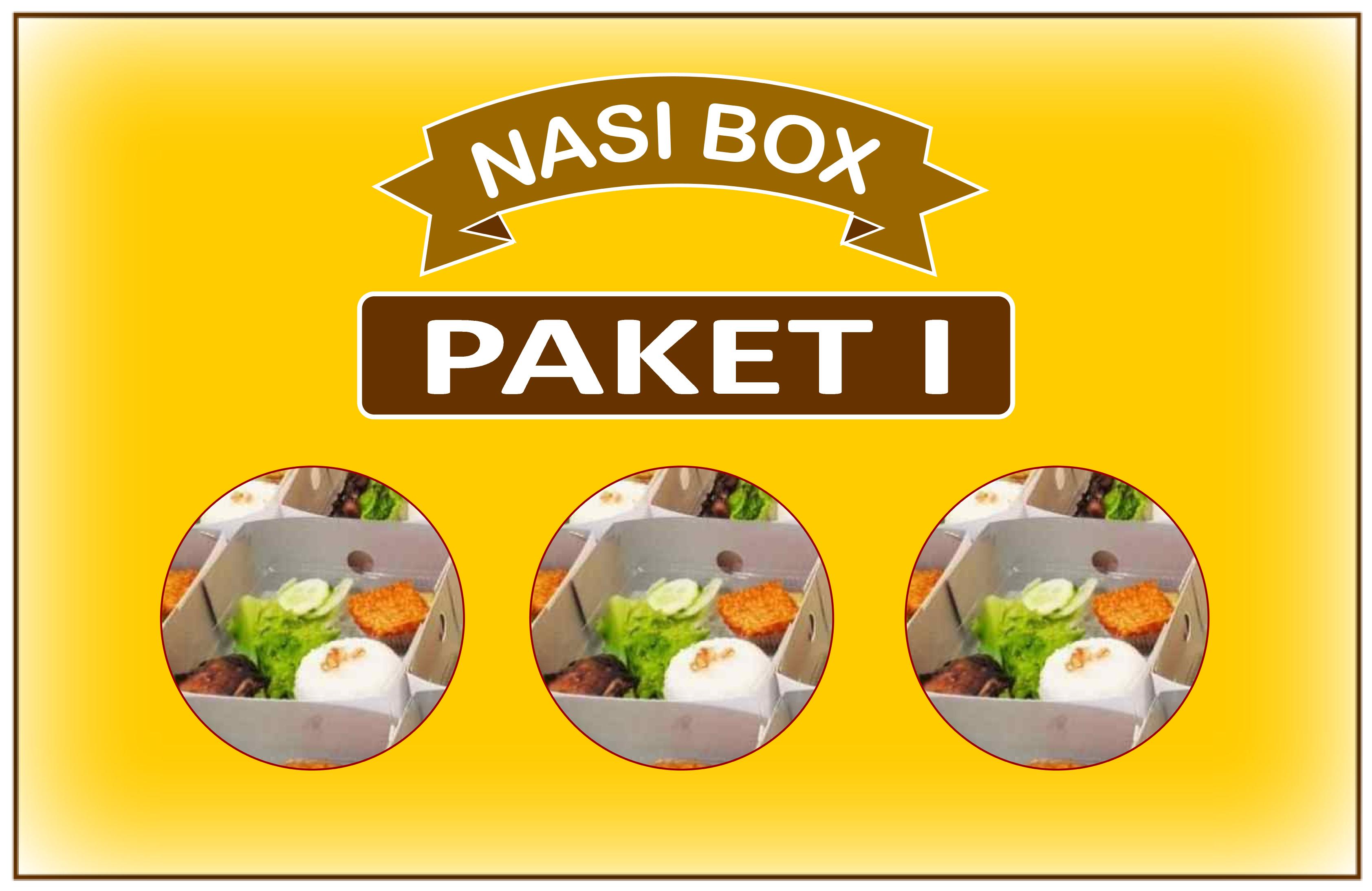 NASI BOX PAKET I :