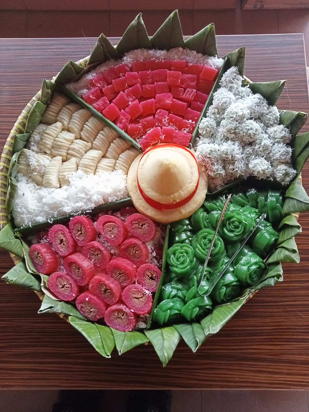 Tumpeng getuk ADAM - Catering