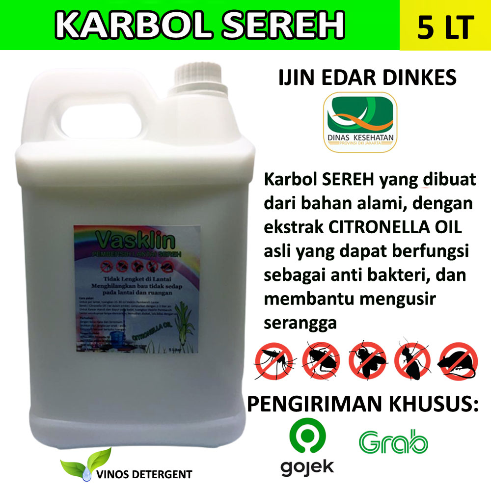 KARBOL SEREH / FLOOR CLEANER CITRONELLA OIL