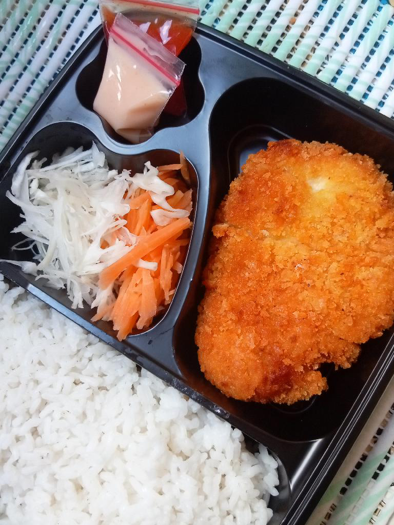 Chiken katsu + nasi2