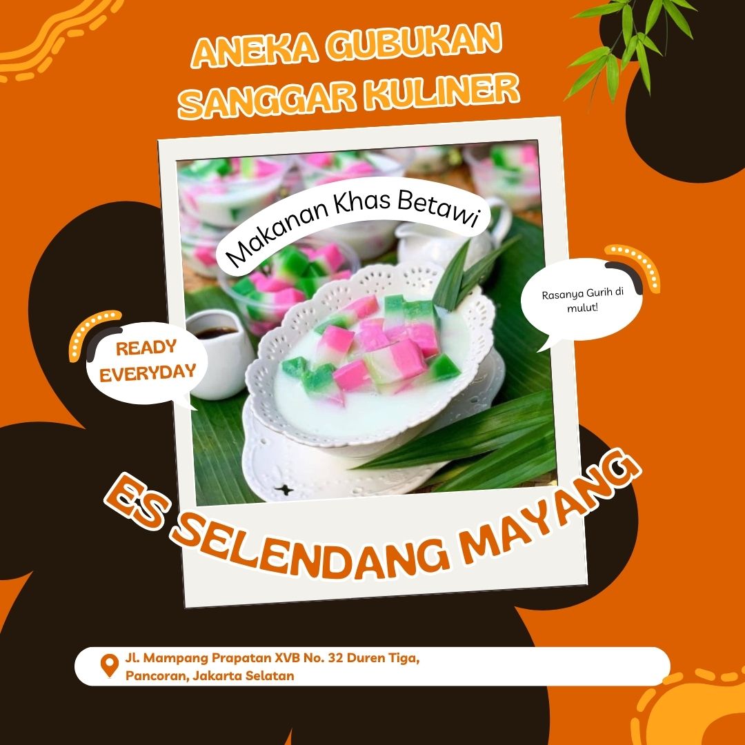 Es Selendang Mayang Sanggar Kuliner
