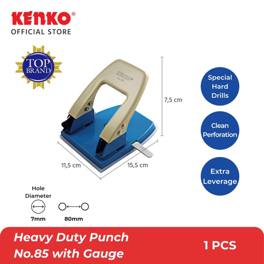 Pembolong Kertas (Punch/Perforator) No. 30