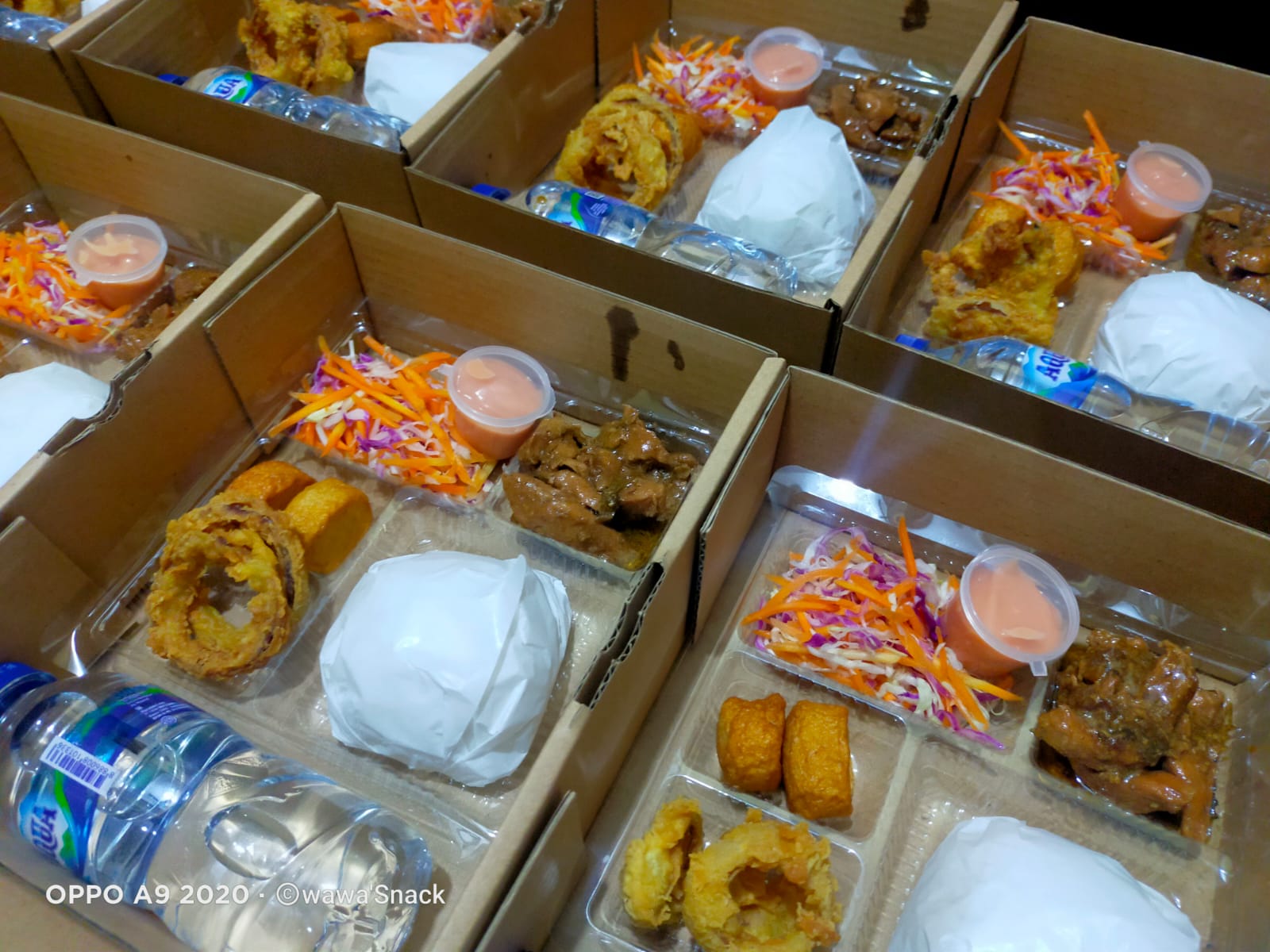 PAKET NASI BOX KOMPLIT BY WAWA SNACK