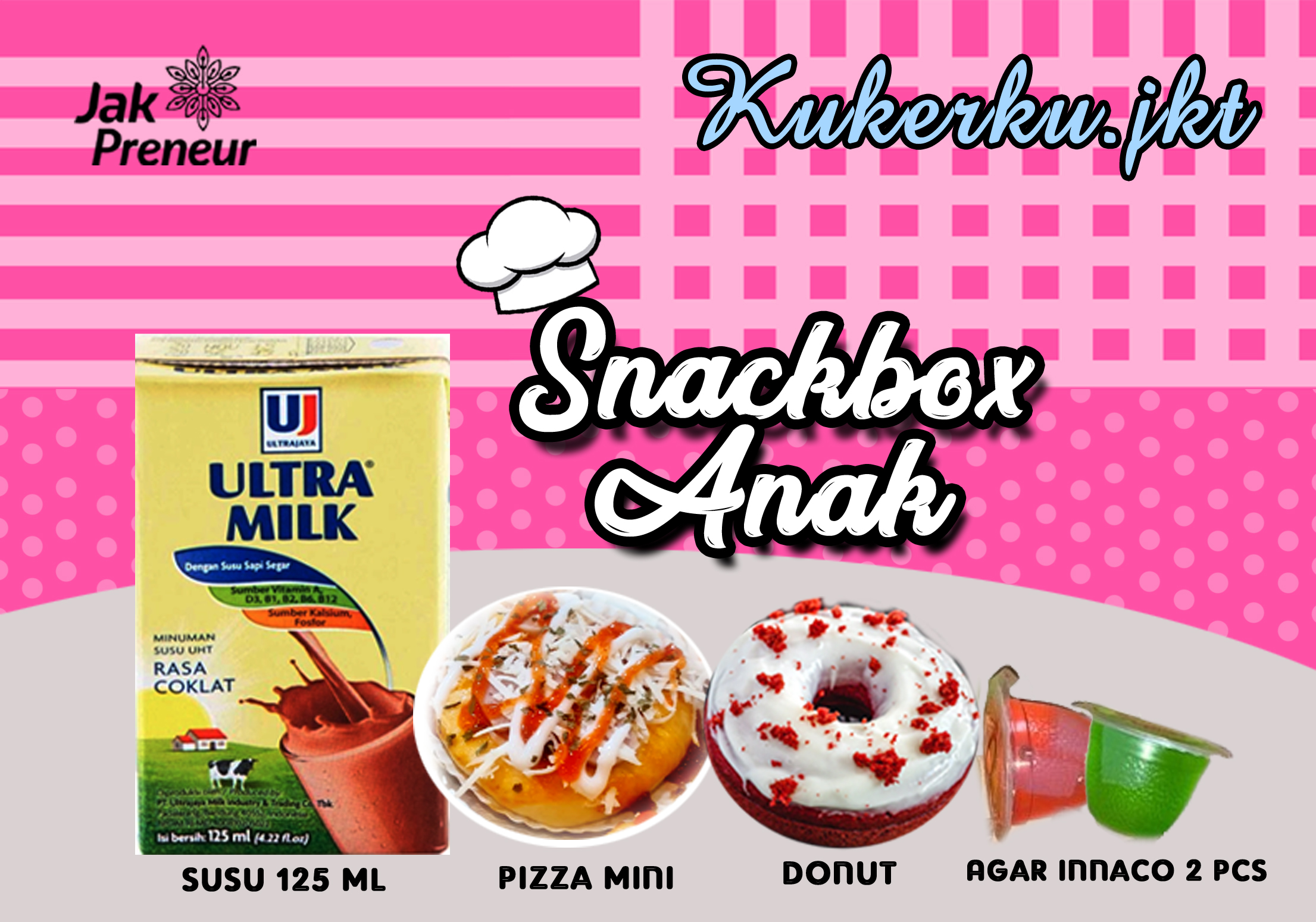 Kukerku Snack box ANAK
