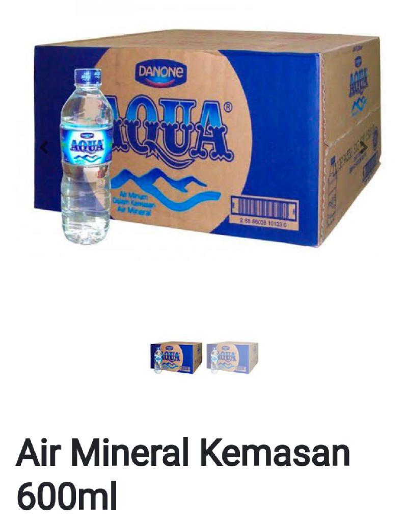 Air Mineral 600 ml1