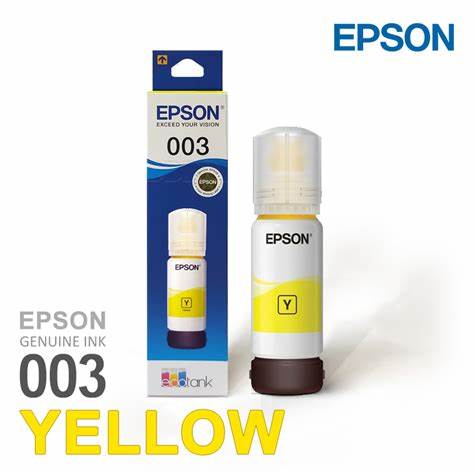 Epson Ink Bottle 003 Yellow