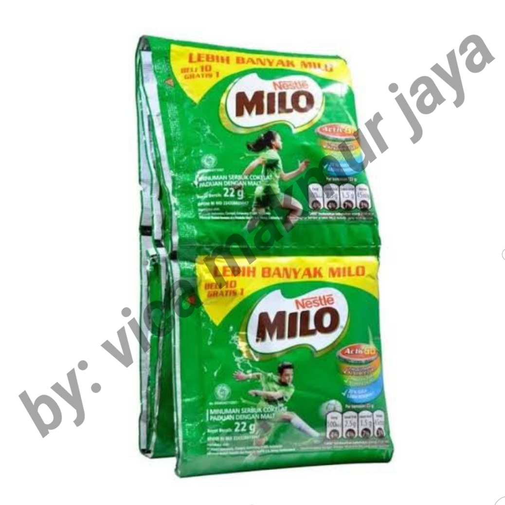 Susu Milo Activ Go nestle 22g X 10 sachet