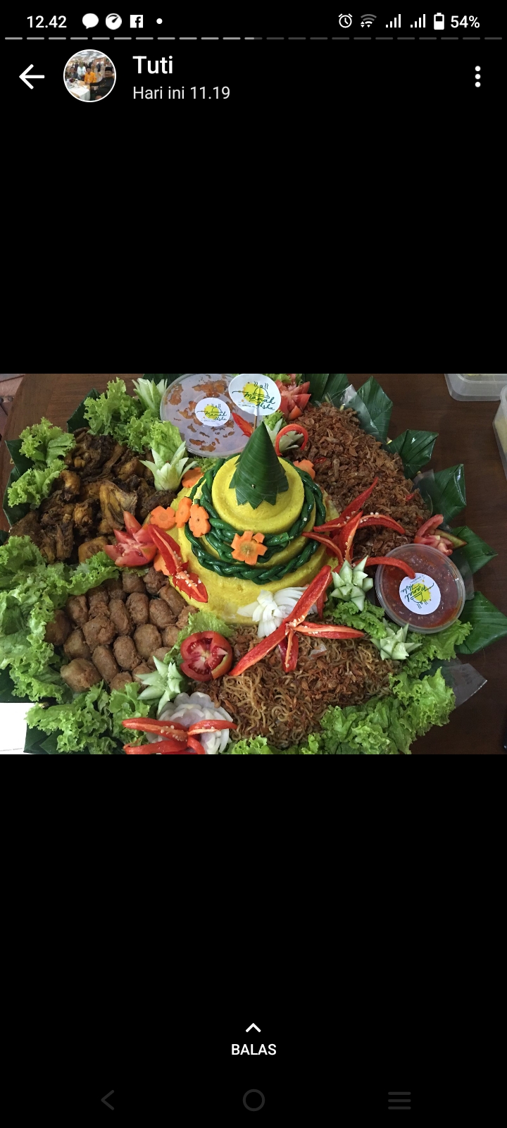 Paket Tumpeng 25 Porsi TN