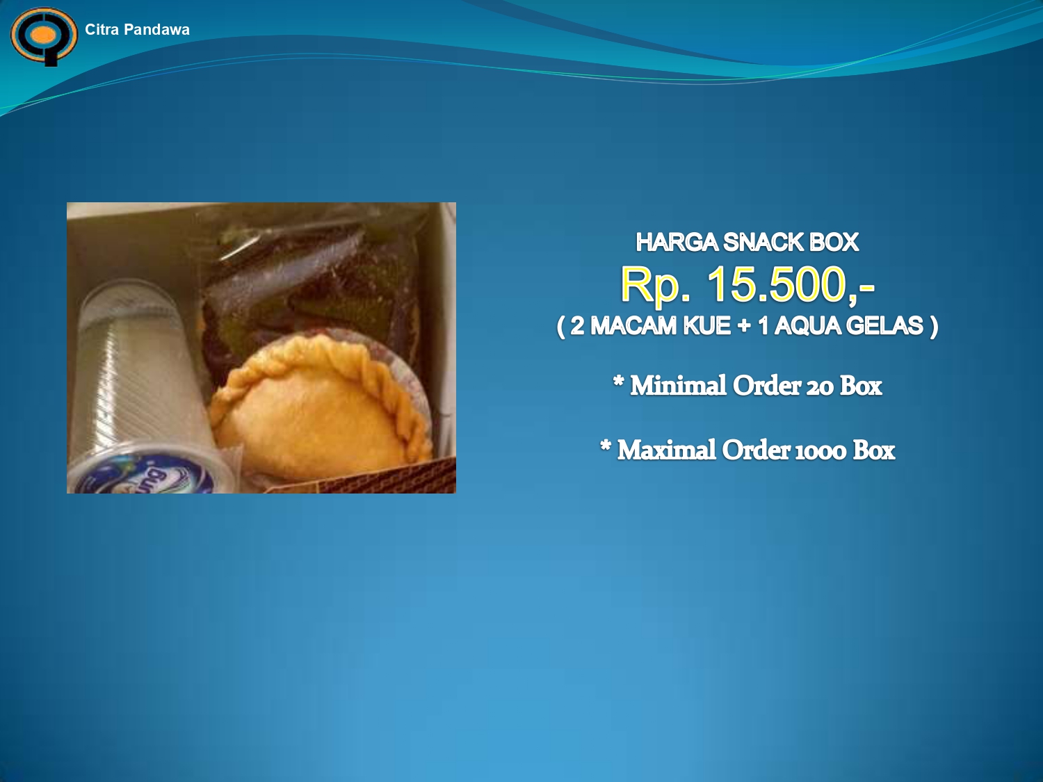 Snack Box 2 Citra Pandawa