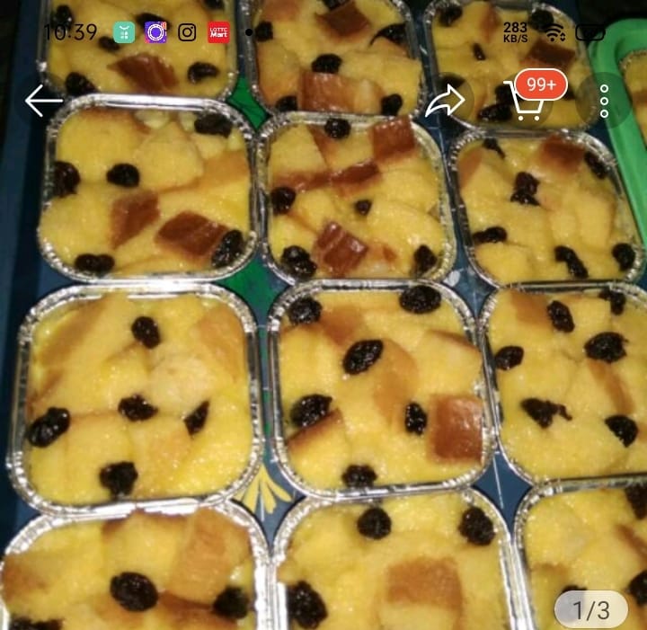 PMT Posyandu Puding Susu Roti - Dapoer Mak Lebar