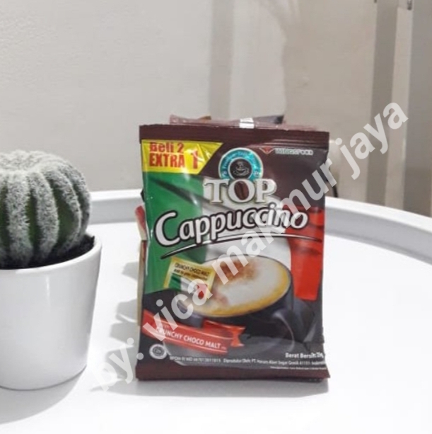 Kopi Instan Top Cappucinno 10 x 25gr